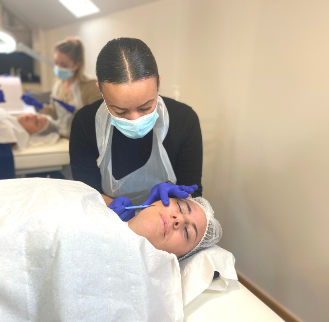 Dermaplaning training